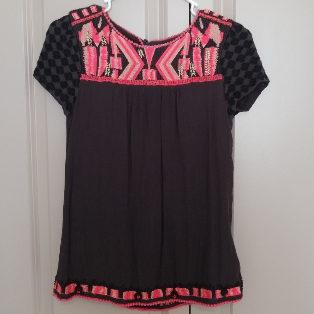 Anthro blouse
